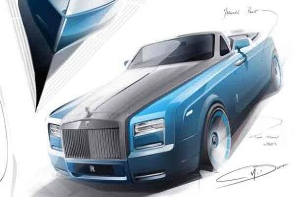 Rolls-Royce Tunjukkan Sketsa Phantom Waterspeed Collection