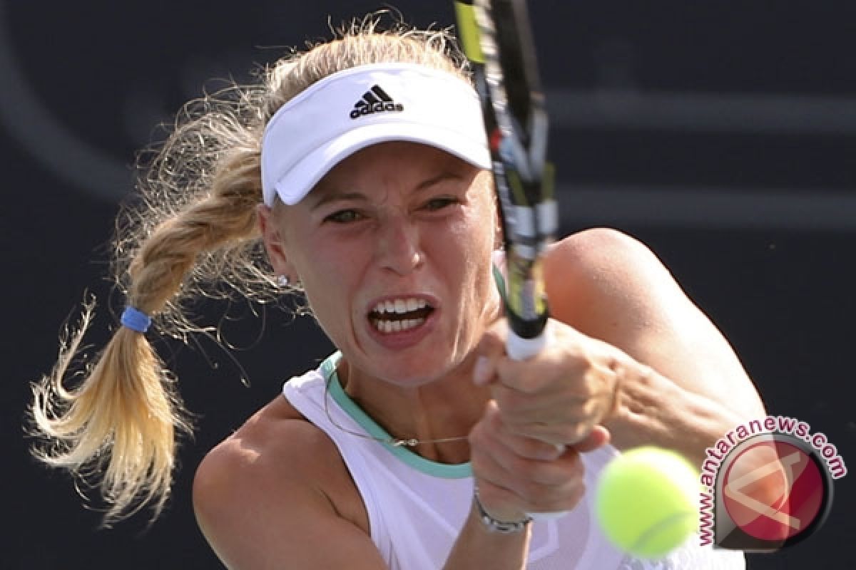 Wozniacki gagalkan harapan Halep raih peringkat satu dunia