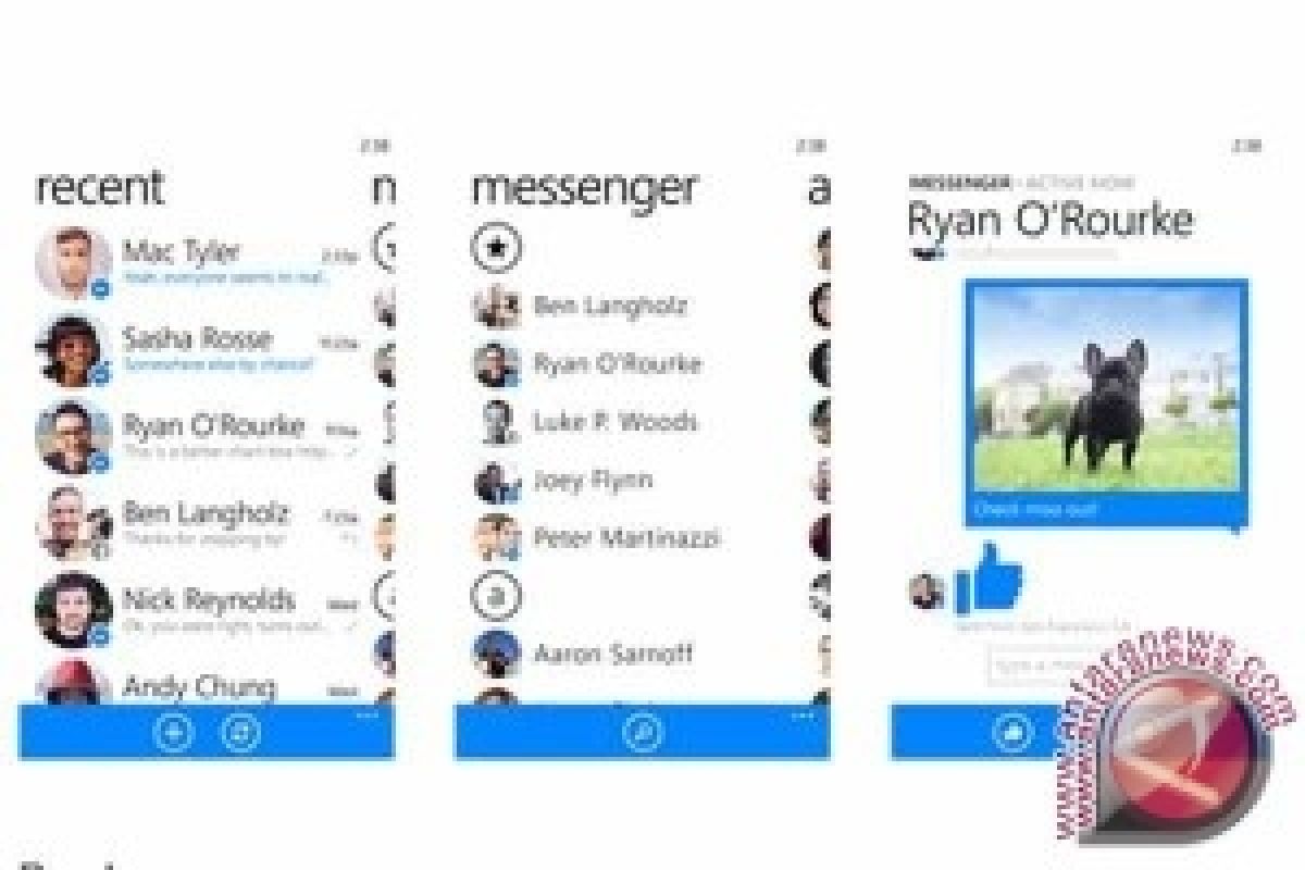 Facebook Messenger Untuk Windows Phone Tersedia