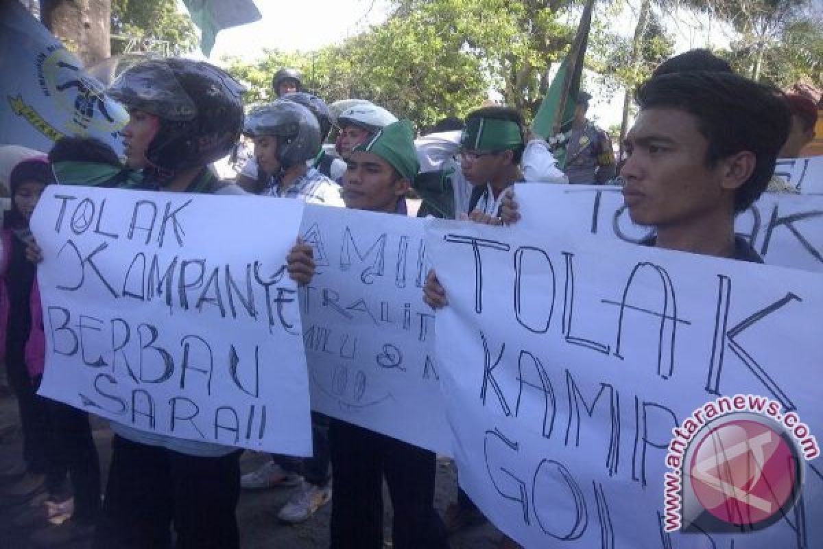 Mahasiswa lintas agama tolak "politik kotor" pada Pemilu 2014