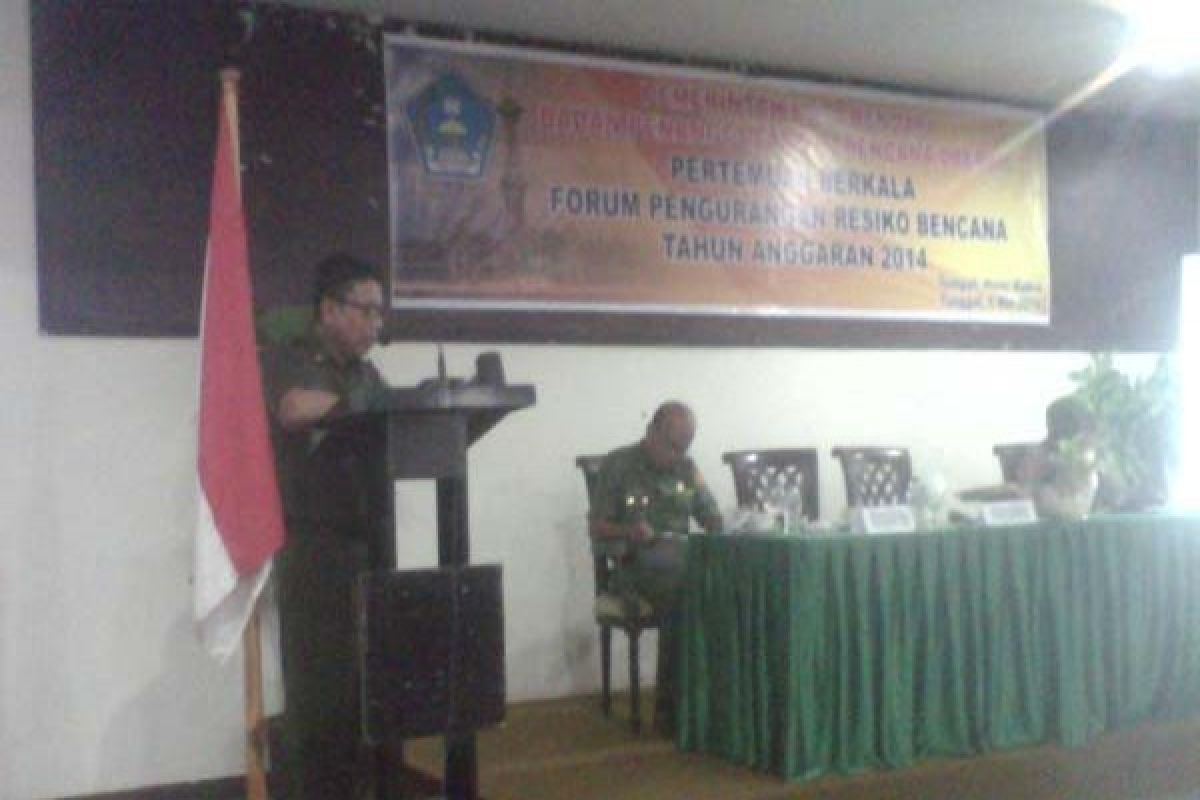 Pemerintah Kota Bentuk Forum Pengurangan Resiko Bencana