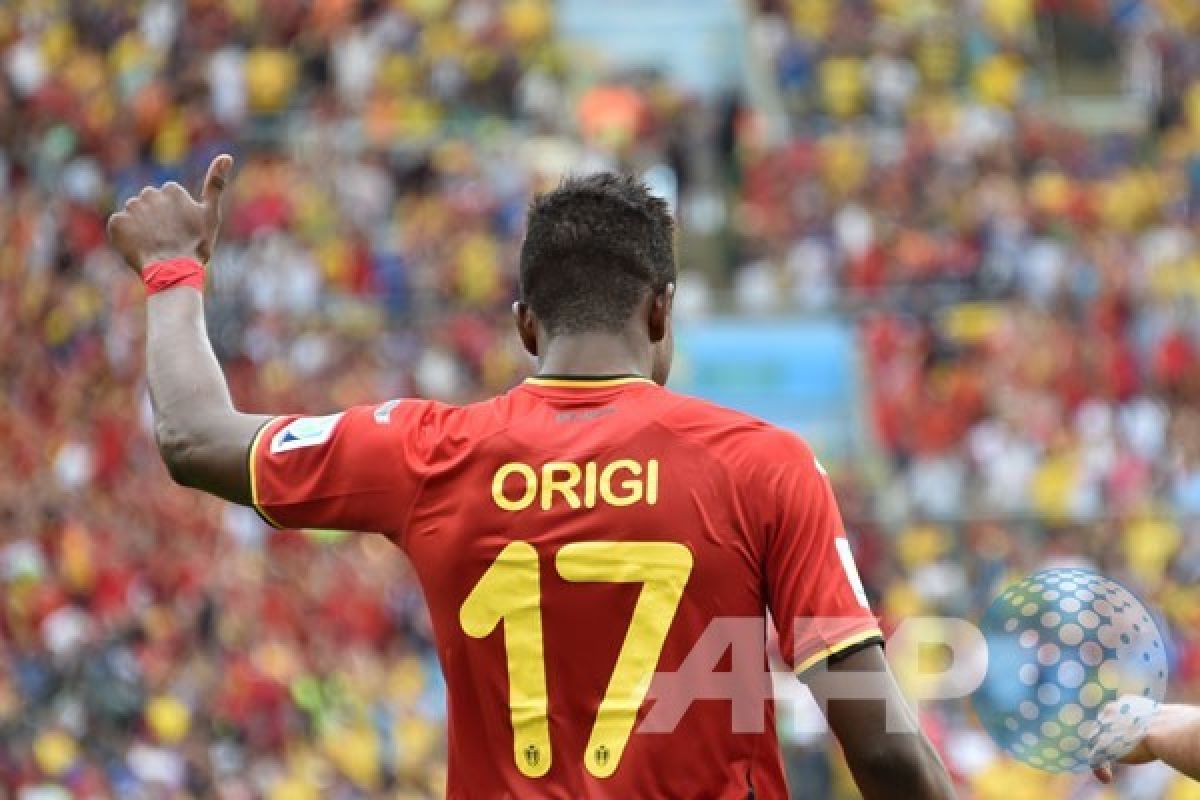 Divock Origi Antarkan Belgia Menang 1-0 Atas Rusia