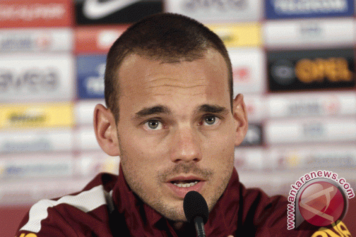 Sneijder Songsong Pertandingan Internasional ke-100