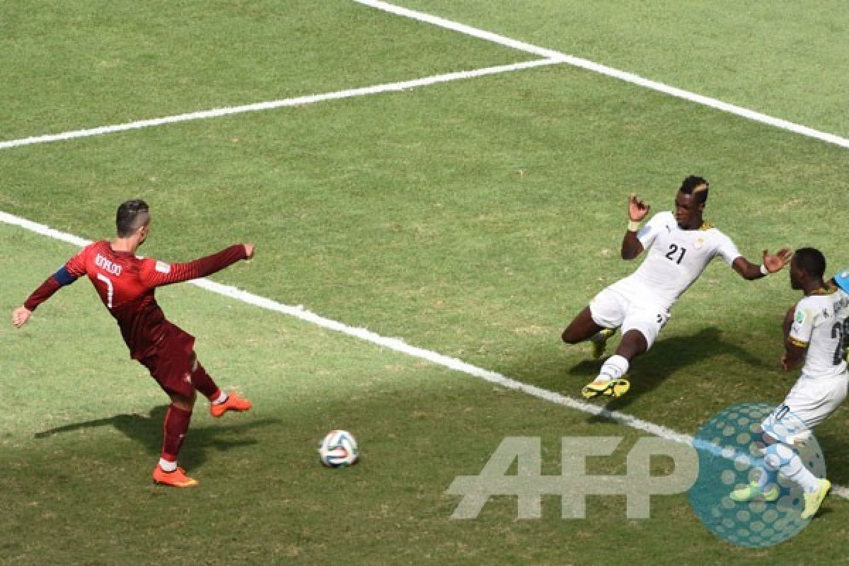 Portugal Tundukkan Ghana 2-1