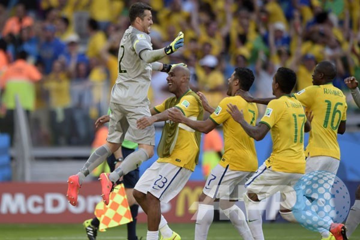 Julio Cesar "Man Of The Match" Brasil vs Chile