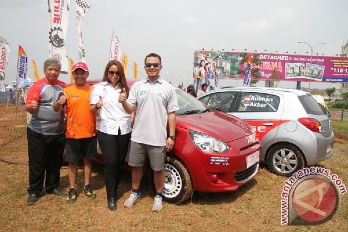 FBRT Andalkan Mitsubishi Mirage untuk Rally dan Slalom