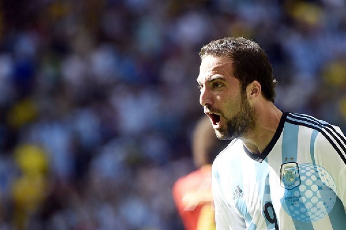 Higuain "Man Of The Match" Argentina Lawan Belgia