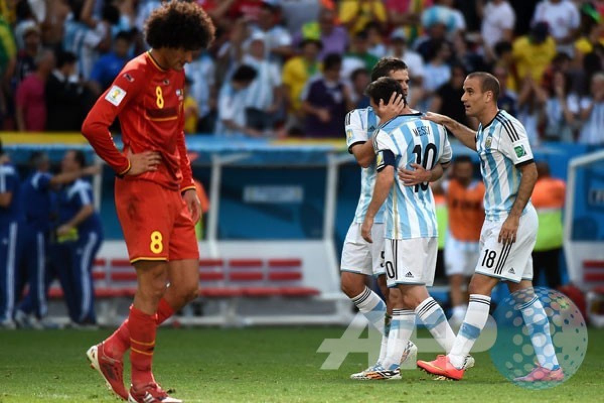 Kalahkan Belgia 1-0, Argentina Melaju ke Semi Final