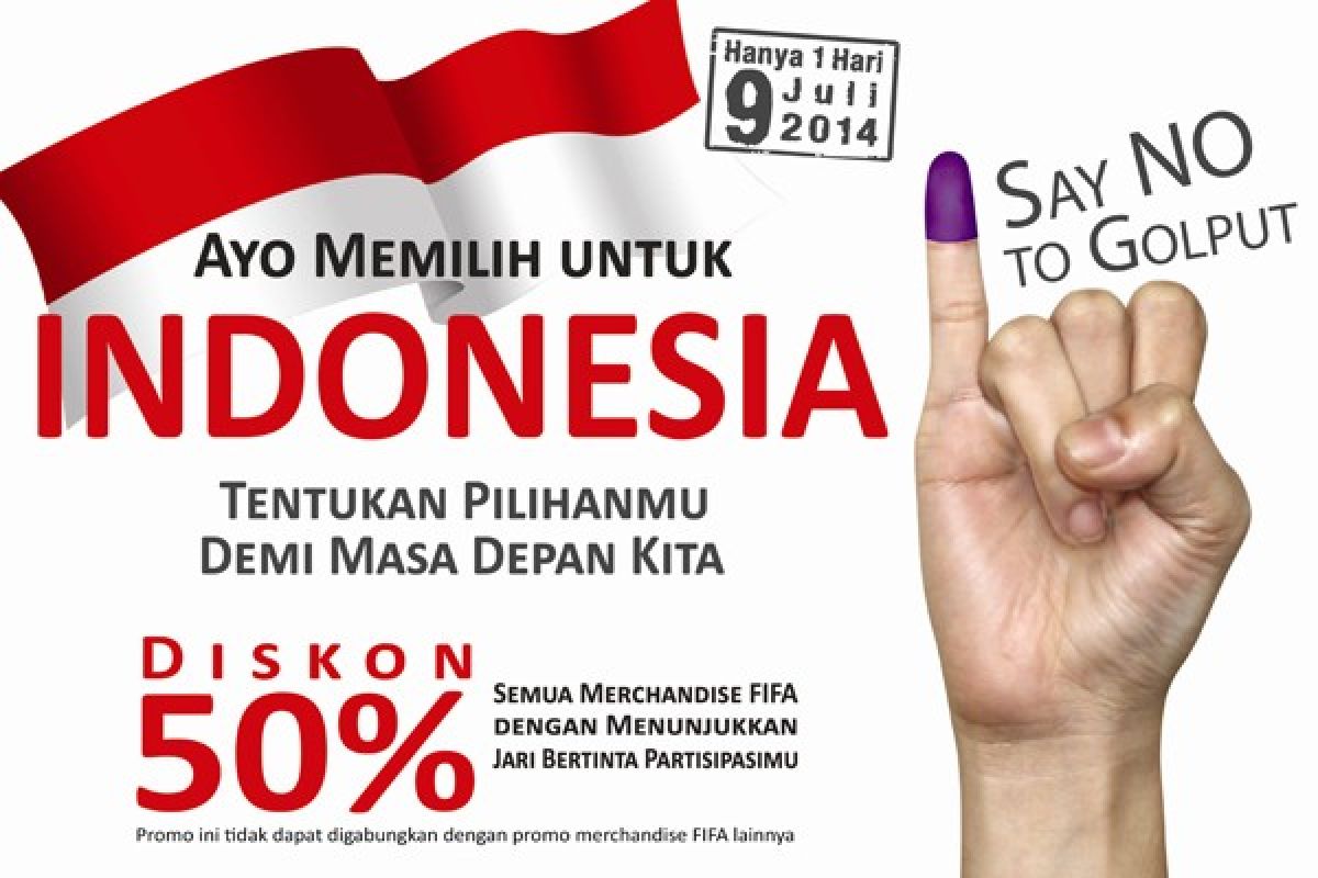 Alfamart, Alfamidi, & Lawson Beri Diskon Pemilih Pilpres