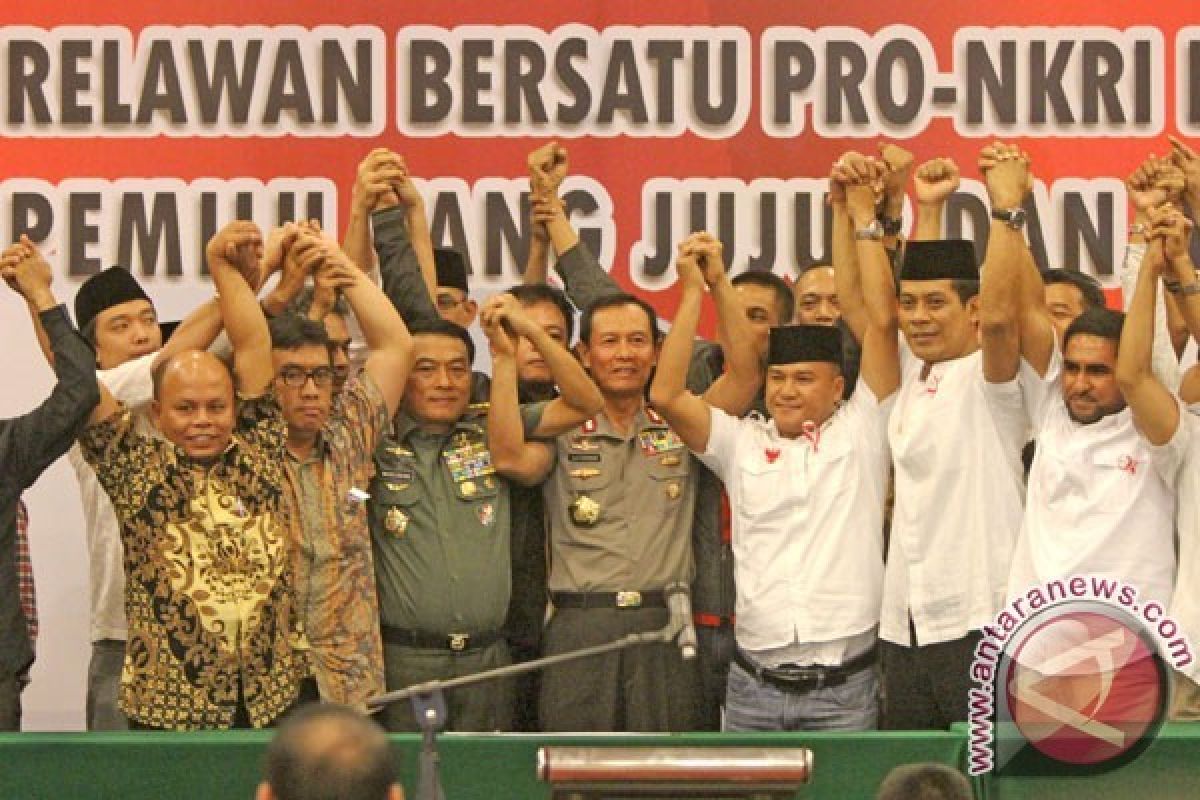 Rekonsiliasi Relawan Jokowi-Prabowo di Kudus Patut Dicontoh