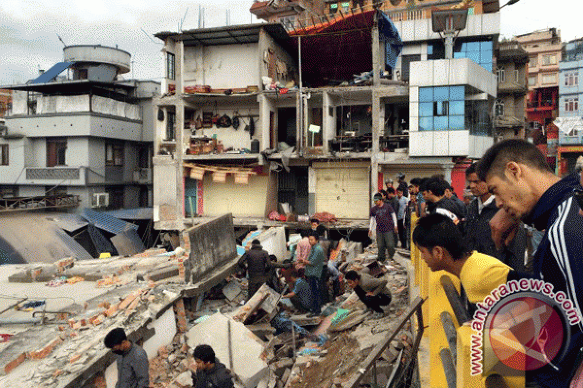 1.400 Tewas, Ribuan Orang Masih Terjebak Gempa Dahsyat di Nepal