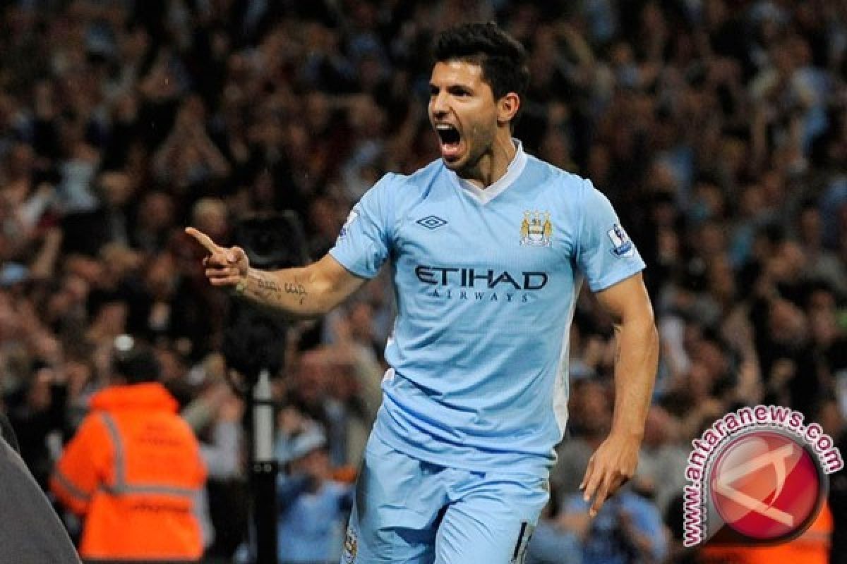 Aguero bersinar saat City taklukkan Bournemouth