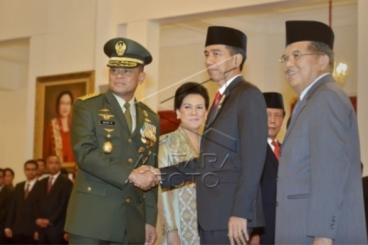 Presiden Lantik Panglima dan Kepala BIN