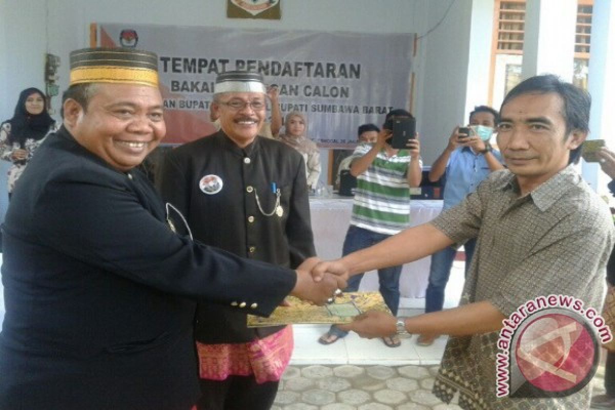 Paket "K2" Pertama Mendaftar Ke KPU KSB