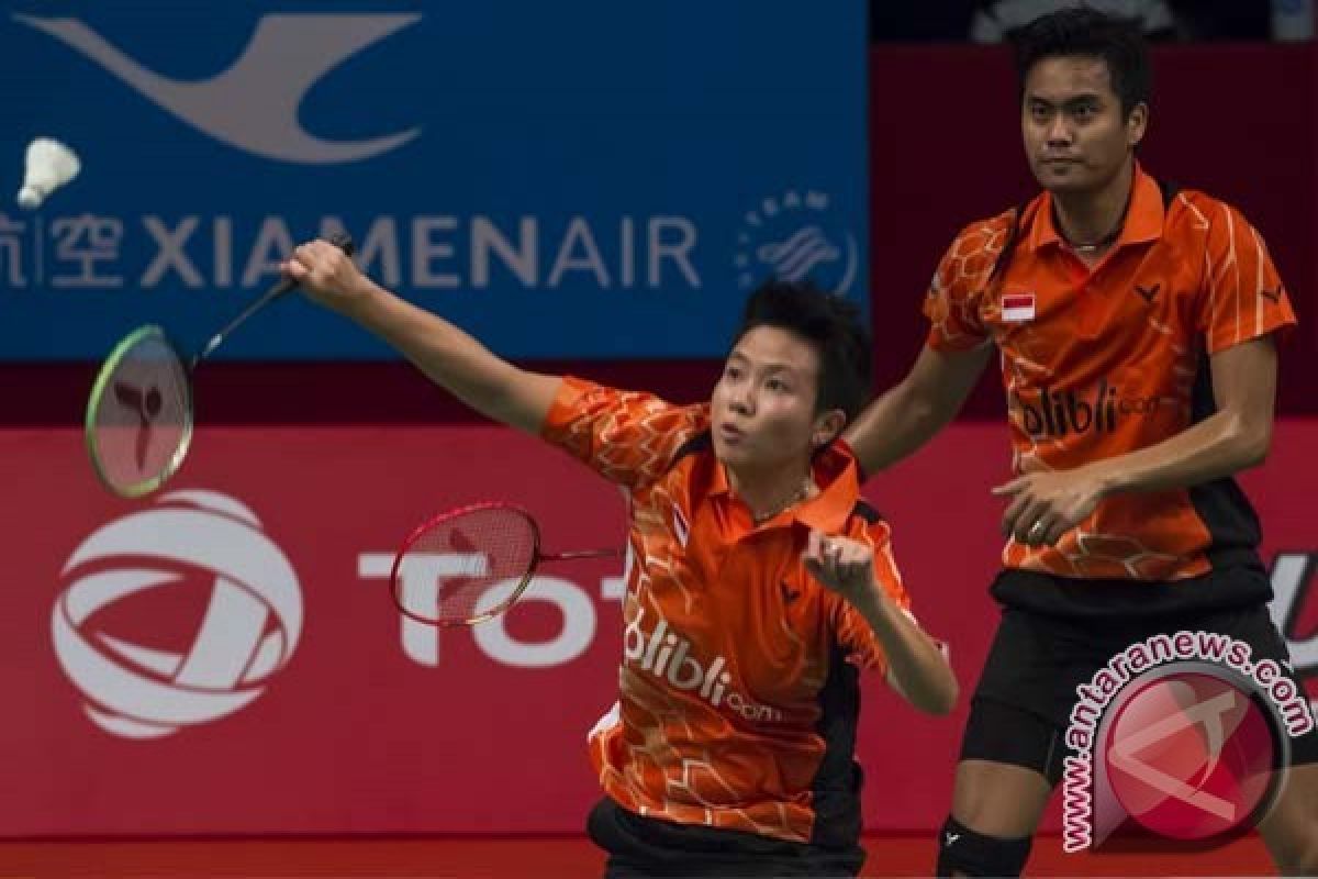 Langkah Tontowi/Liliyana Dibungkam Zhang Nan/Zhao Yunlei