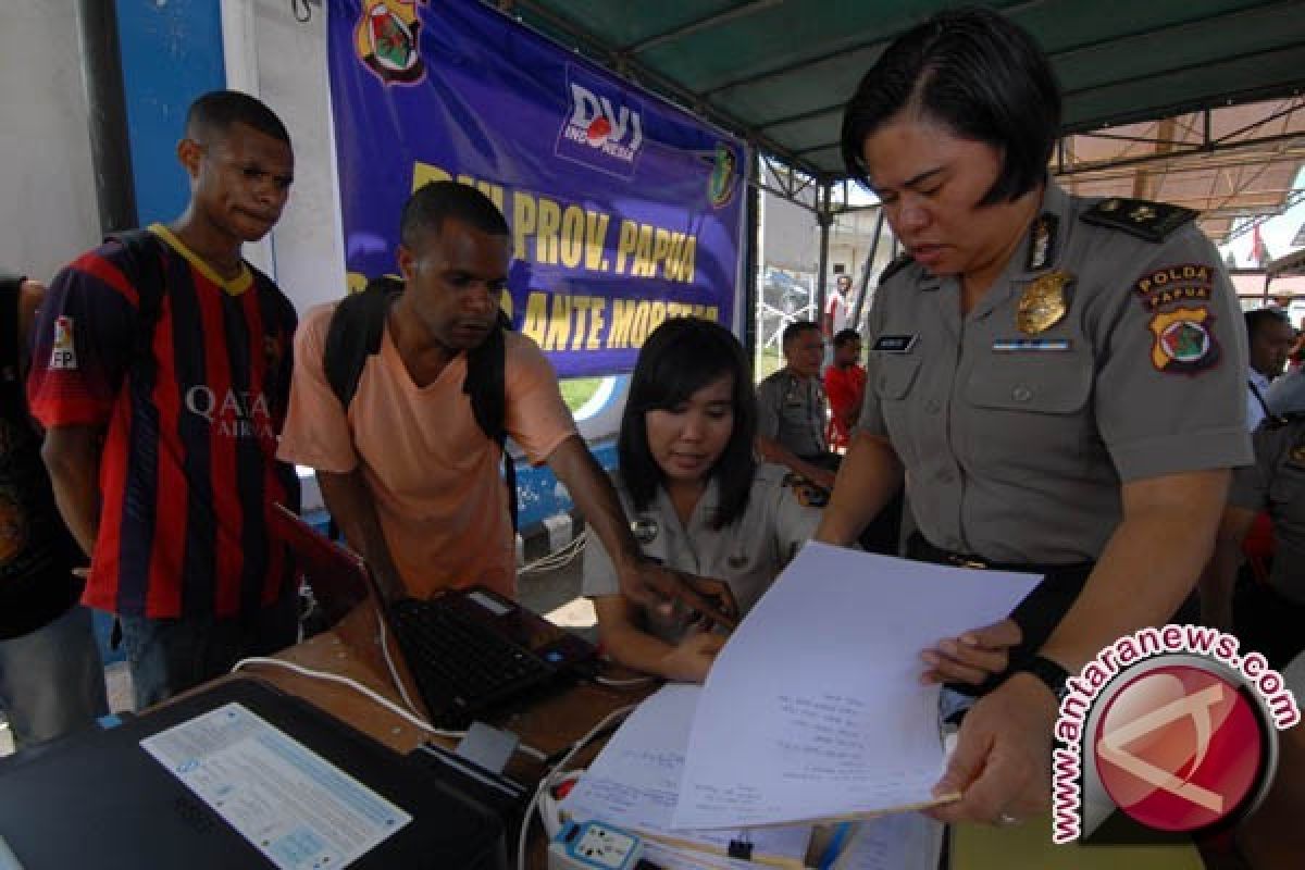 Tim DVI  Mabes Polri Dikirim Ke Jayapura