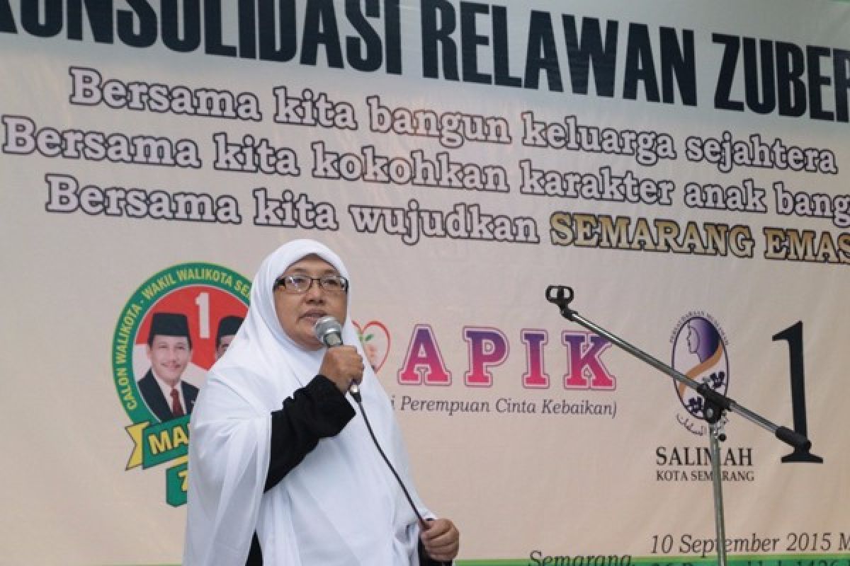 Istri Zuber Gandeng Majelis Taklim