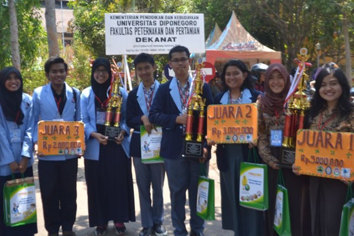 SMAN 5 Palembang Juara I di LKTI Nasional FPP Undip