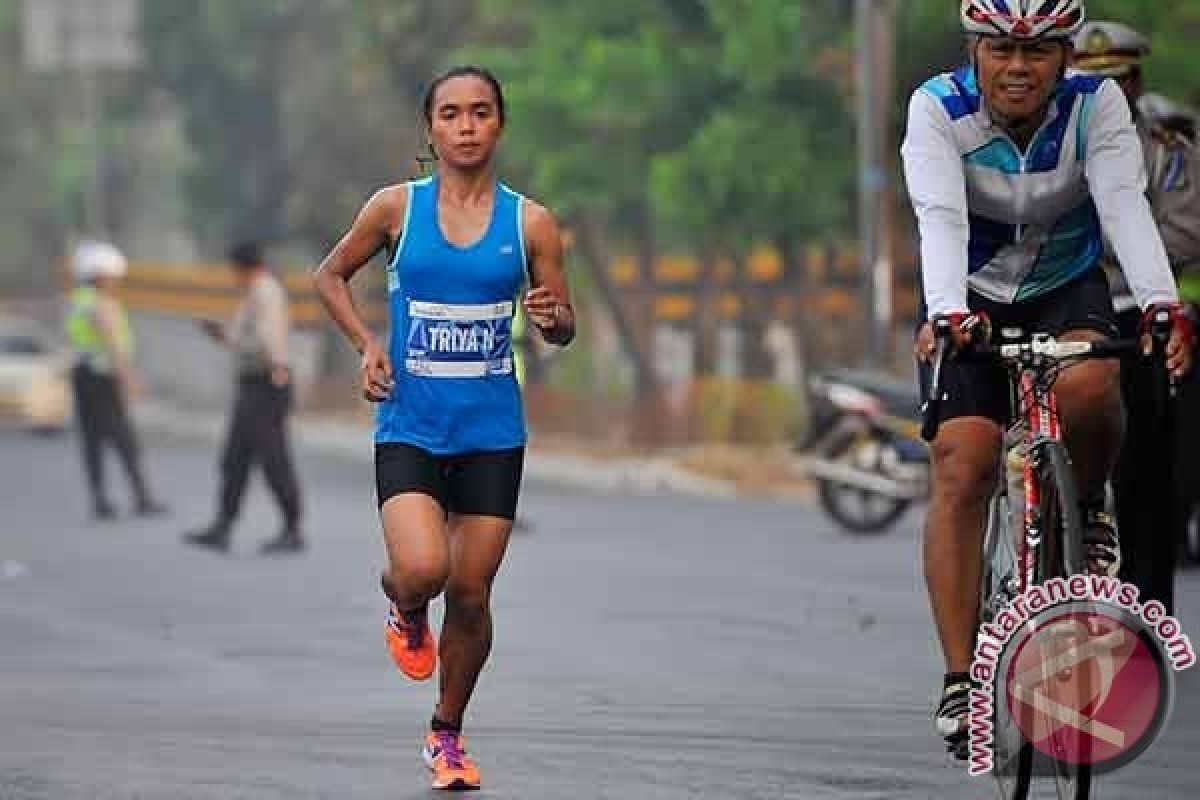 Triyaningsih Juarai Putri Jakarta Marathon dapat Hadiah Rp 120 Juta