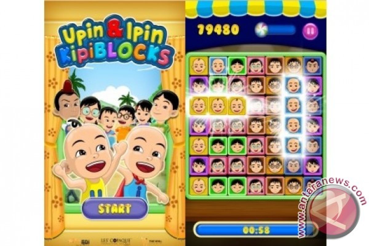 Pengembang Indonesia Buat Game Upin & Ipin Kipiblocks