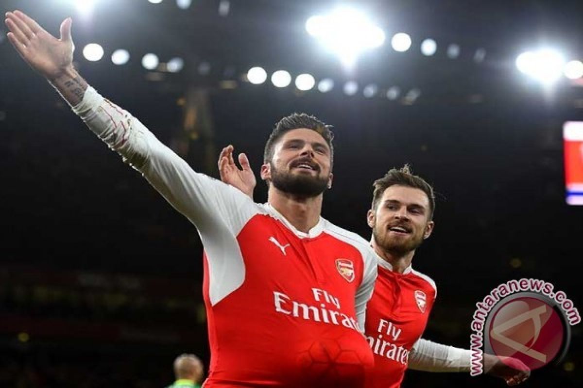 Kalahkan Olympiacos 3-0, Arsenal ke Babak 16 Besar Liga Champions