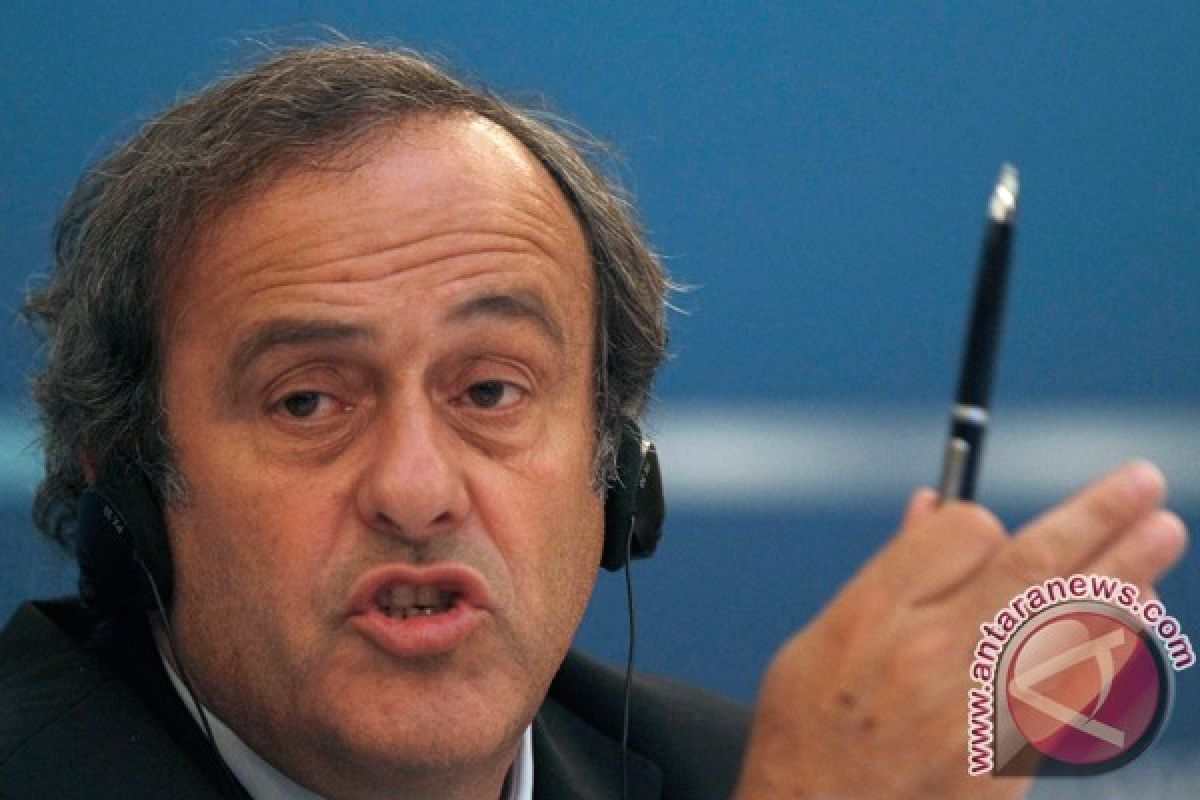 Platini diperiksa Kementerian Hukum terkait dugaan korupsi