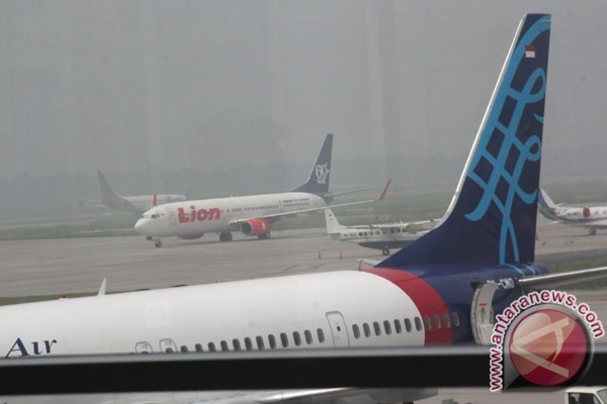 Akibat Kabut beberapa Penerbangan di Bandara Kualanamu Medan Ditunda