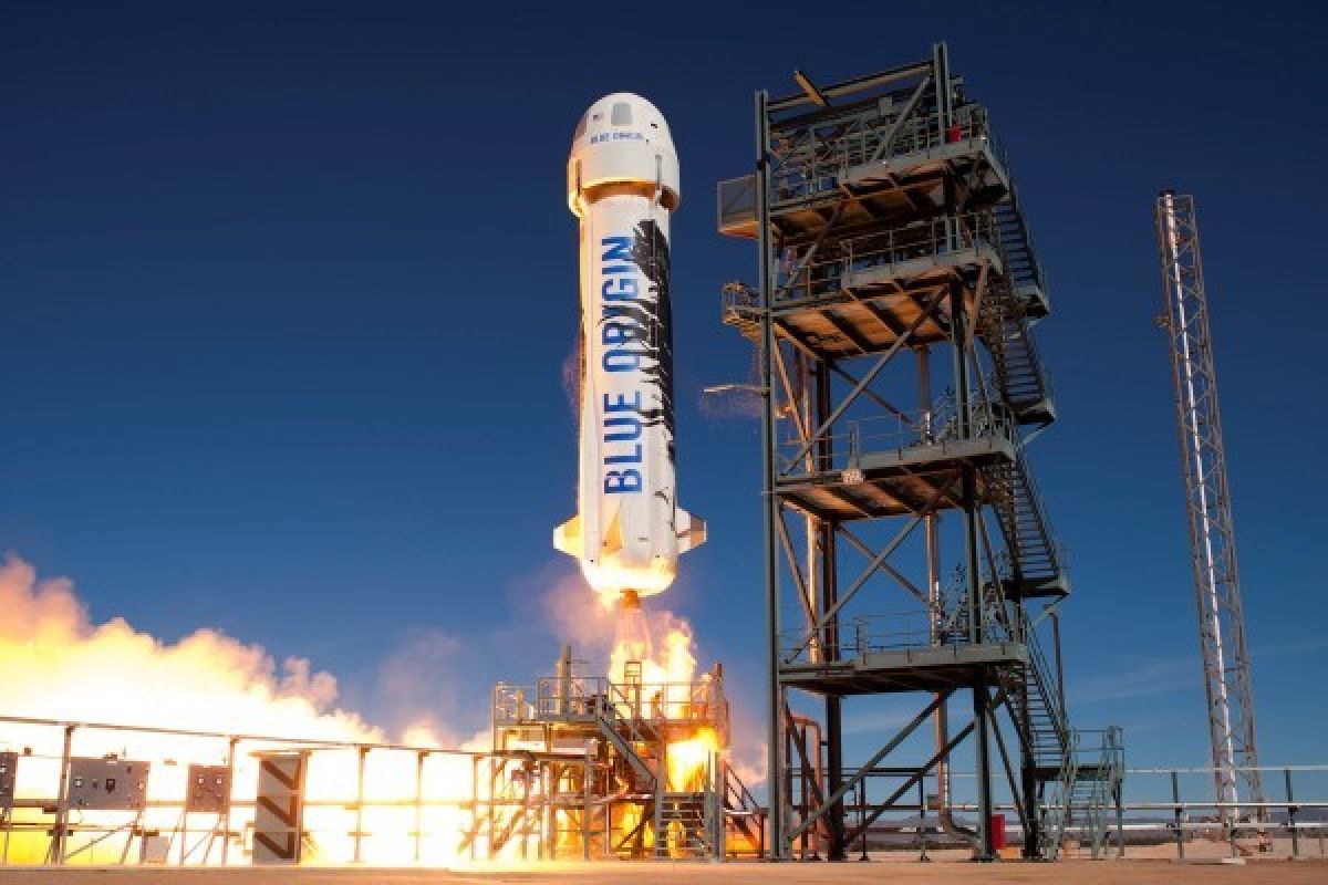 Blue Origin Sukses Terbangkan kembali Roket