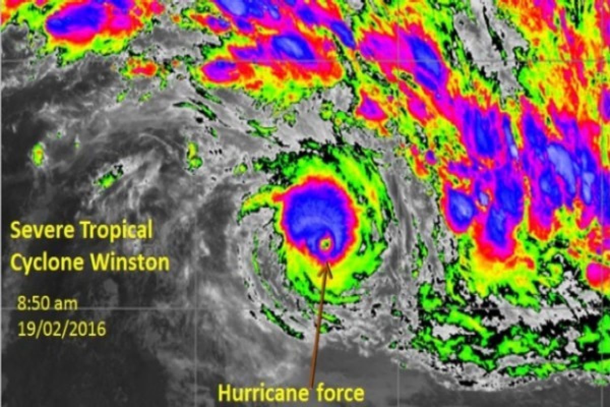 Fiji Umumkan Ancaman Topan Winston