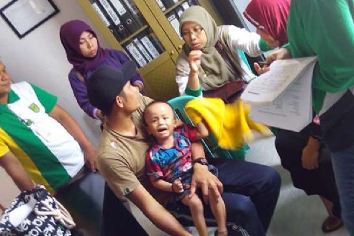 Persiapan Imunisasi Nasional, Puskesmas Tembilahan Kota Lakukan Sweeping Polio