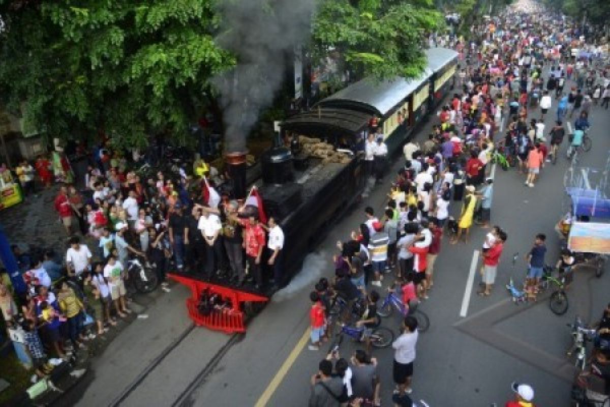 Diperbaiki, Kereta Api Uap Jaladara Tidak Beroperasi