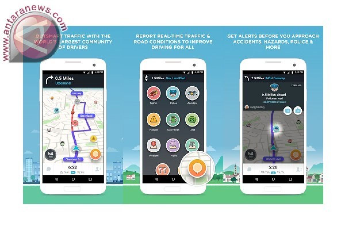 Waze Hadirkan Wajah baru untuk Pengguna Android