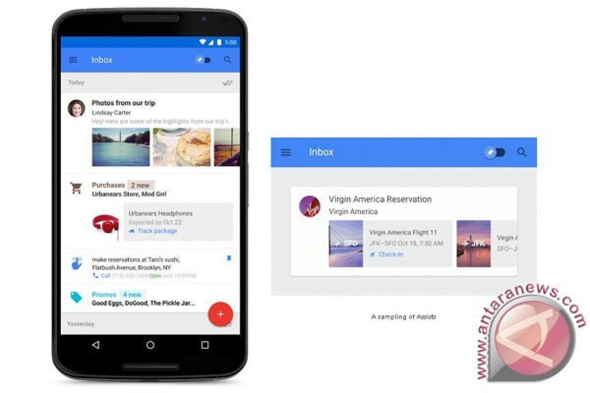 Pembaruan Inbox Gmail Bawa Tiga Fitur Baru