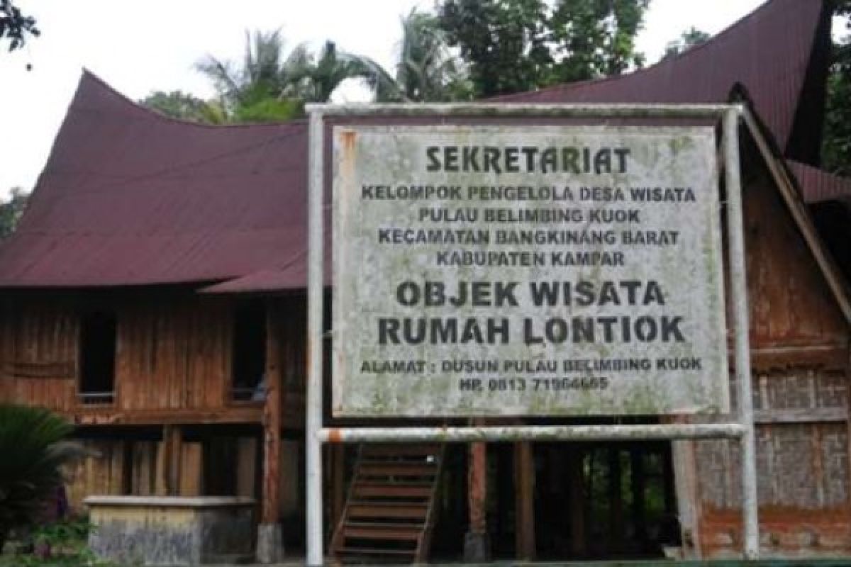  Rumah Lontiak Bangkinang Tak Terawat, Wisatawan Kecewa