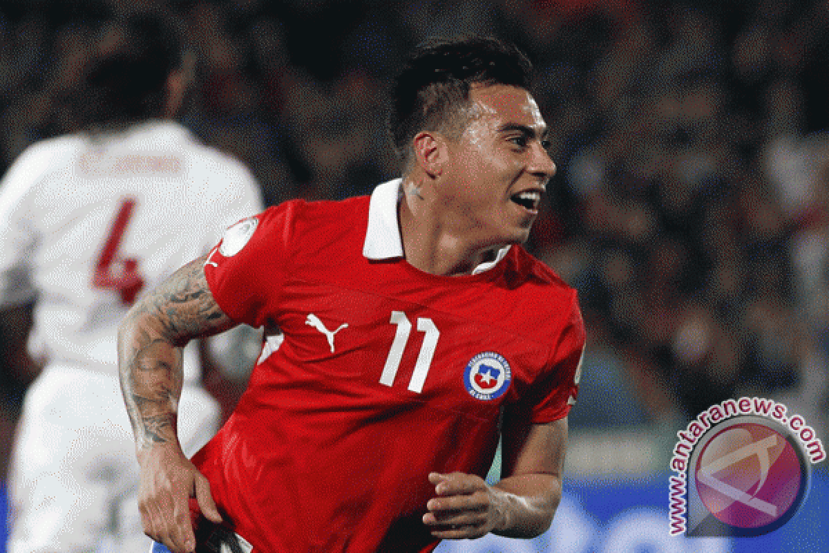 Copa America, Pemain Chile Eduardo Vargas Pencetak Gol Terbanyak