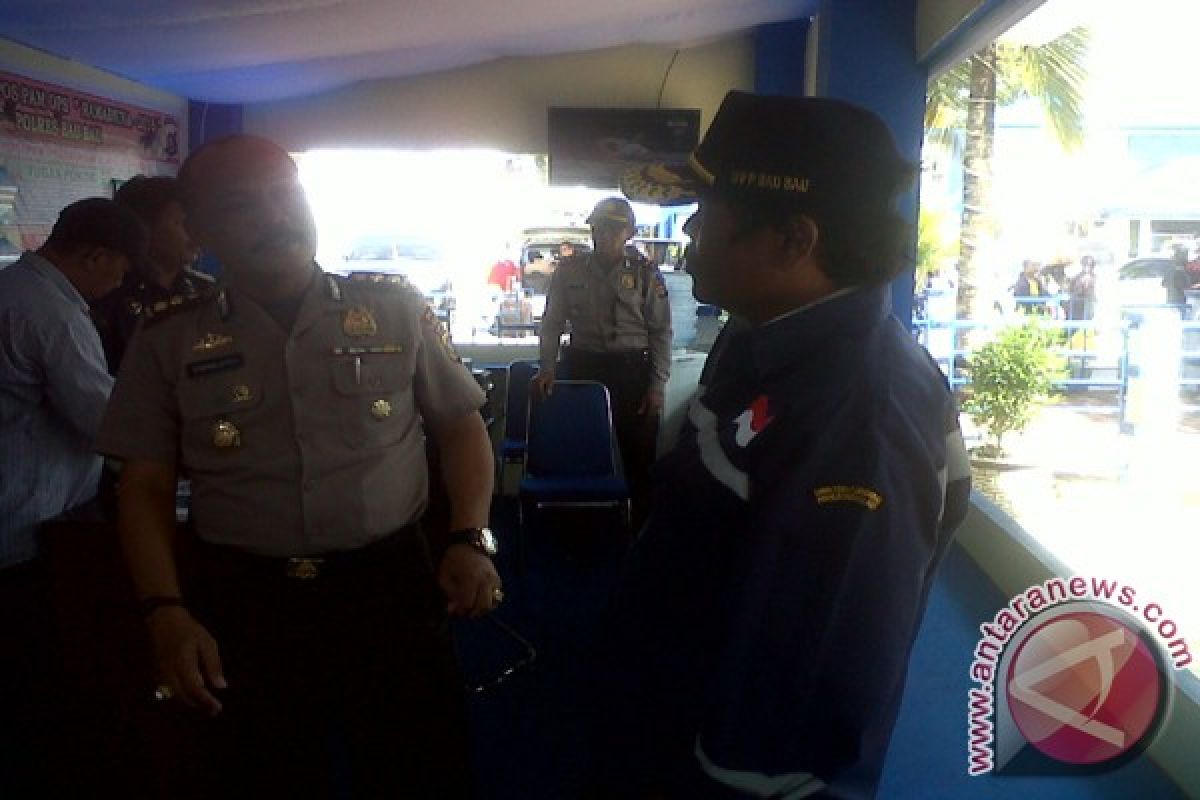 Polda Sultra Pantau Pengamanan Di Baubau