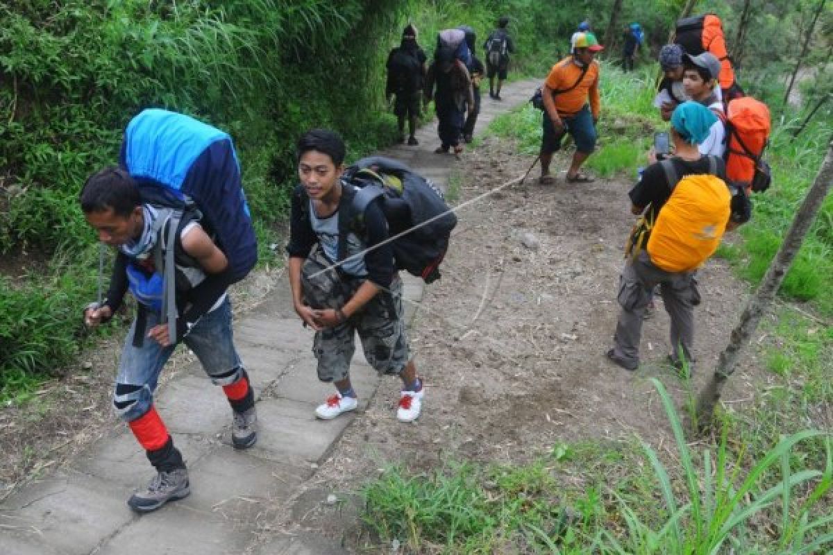 Pencarian Pendaki Tersesat di Gunung Slamet Dilanjutkan