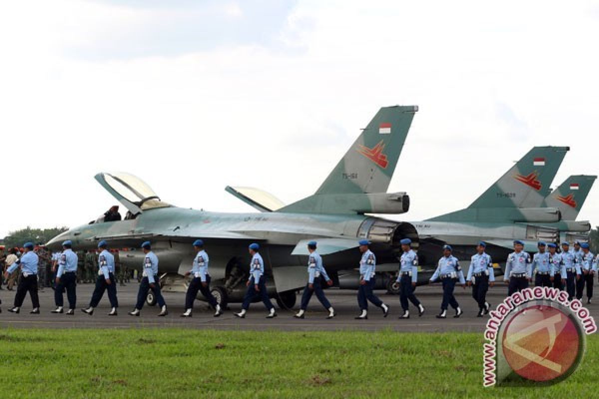 F-16 dari Skuadron Udara 16 TNI AU Latihan Gabungan di Australia