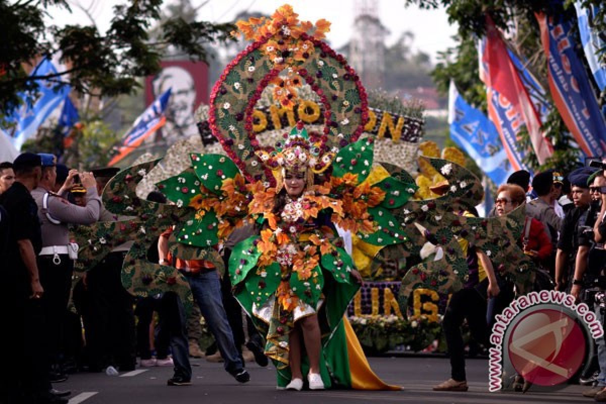 Lima negara  ikut Tomohon International Flower Festival