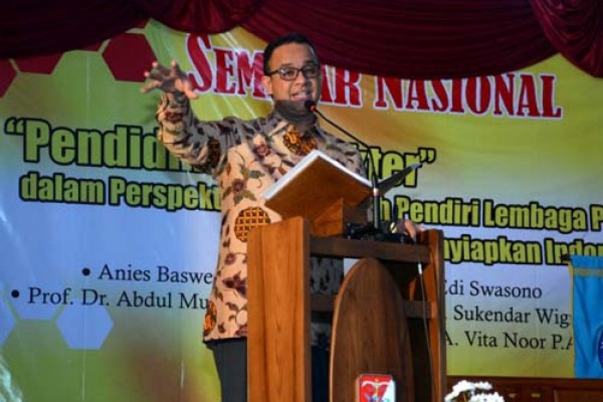 Anies Baswedan: Potret Masyarakat Ukuran Keberhasilan Pendidikan Karakter