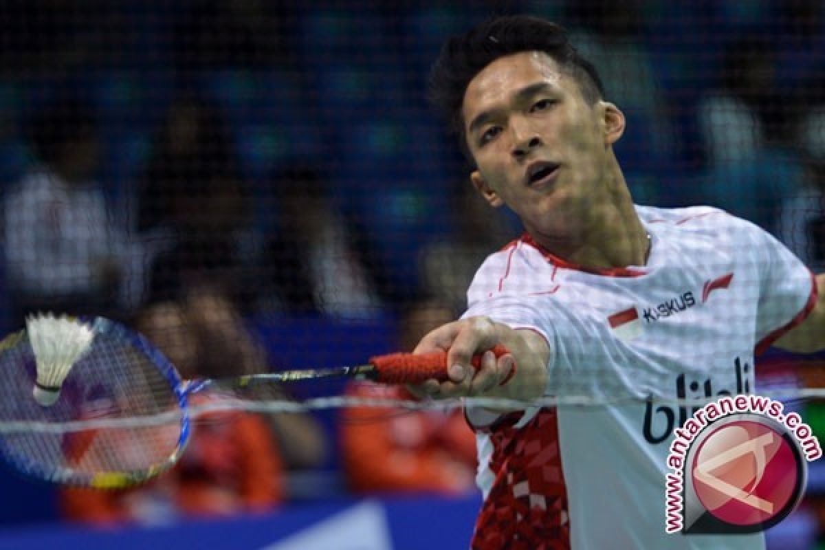  Turnamen Indonesian Master 2016, Jonatan Kalah Dalam "Pertempuran Saudara"