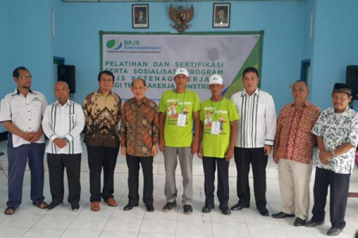 BPJS Ketenagakerjaan Berikan Pelatihan dan Sertifikasi Pekerja Konstruksi