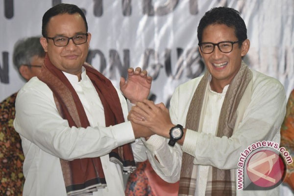 Sandiaga Uno minta Pendukung hati-hati di Media Sosial