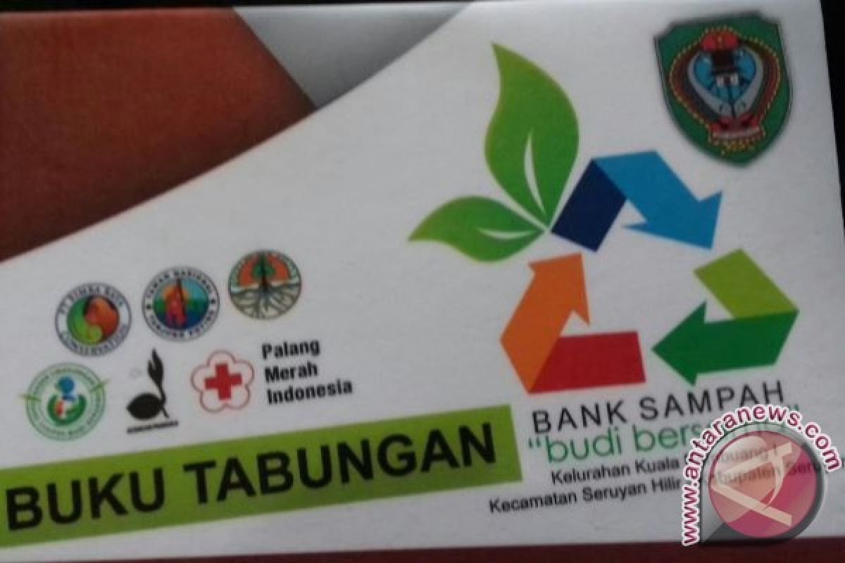 Keren! Bank Sampah Seruyan Luncurkan Buku Tabungan