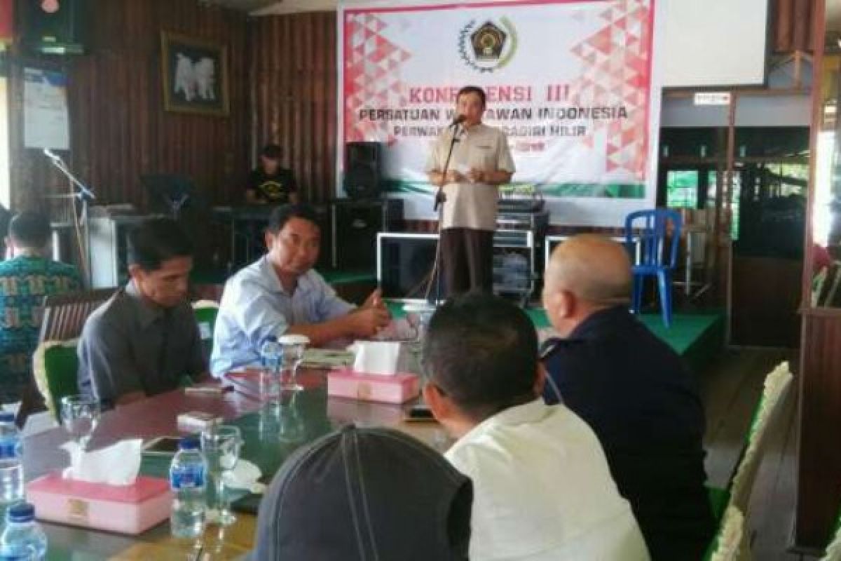 Konferensi PWI Perwakilan Kabupaten Inhil Ke-3 Digelar