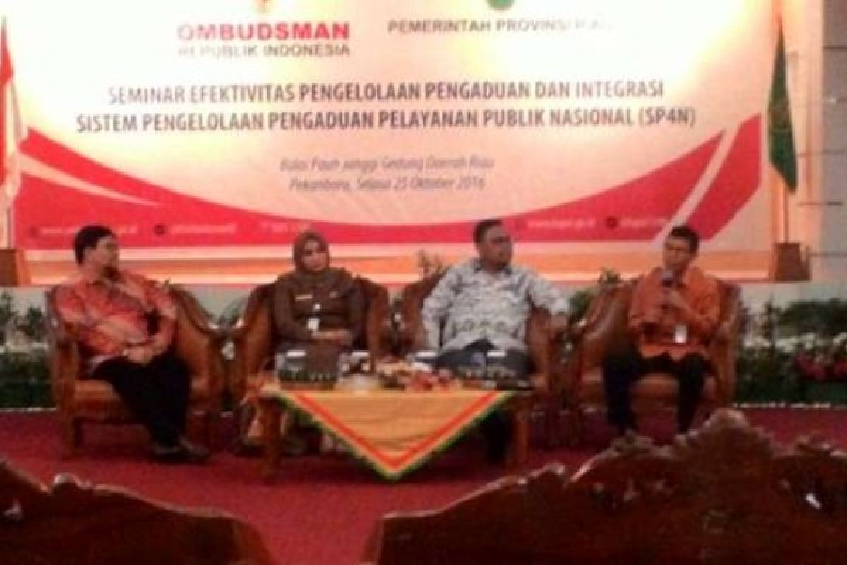 SP4N Gelar Sosialisasi "LAPOR!" Di Gedung Daerah Riau