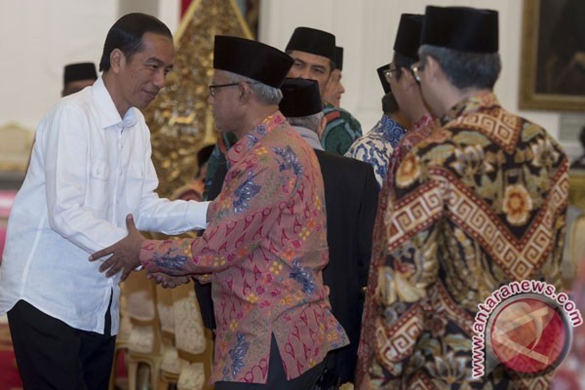 Presiden Jokowi Apresiasi Upaya PBNU Tenangkan Suasana 4 November