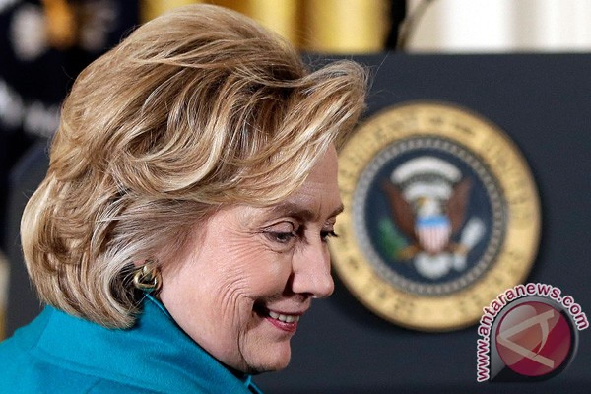 Hillary rayakan malam pemilu di New York