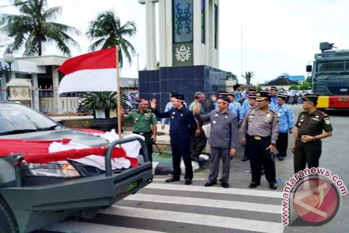 Bupati Barut Ajak Masyarakat Satukan Tekad Dalam Bhineka Tunggal Ika