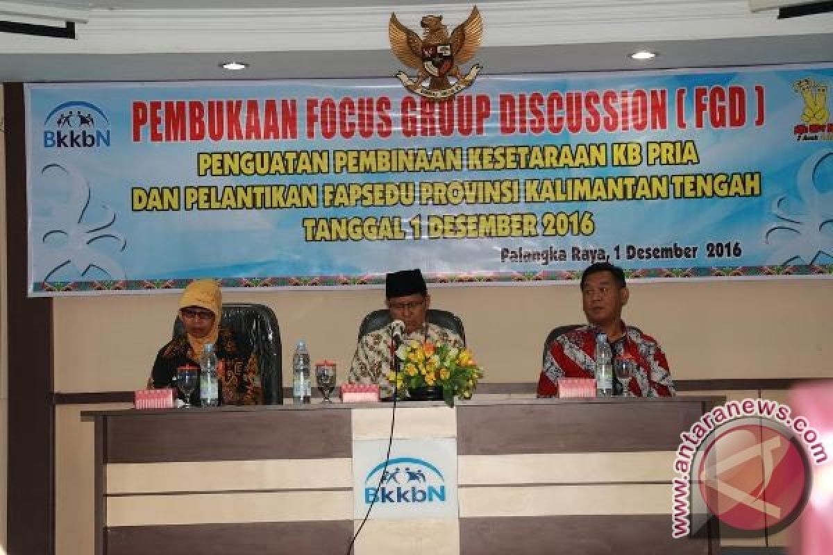 BKKBN Kalteng Terus Berupaya Kuatkan Pembinaan Kesetaraan KB Pria